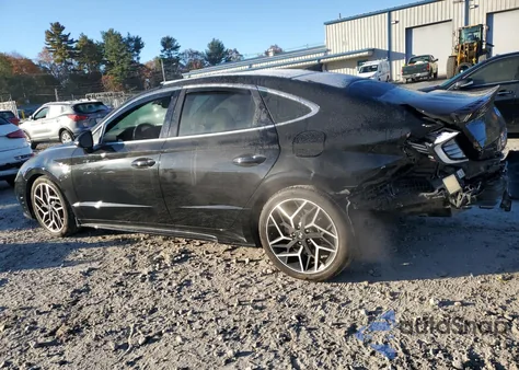2022 Hyundai Sonata N Line from USA, damaged, VIN 5NPEK4JC9NH134337
